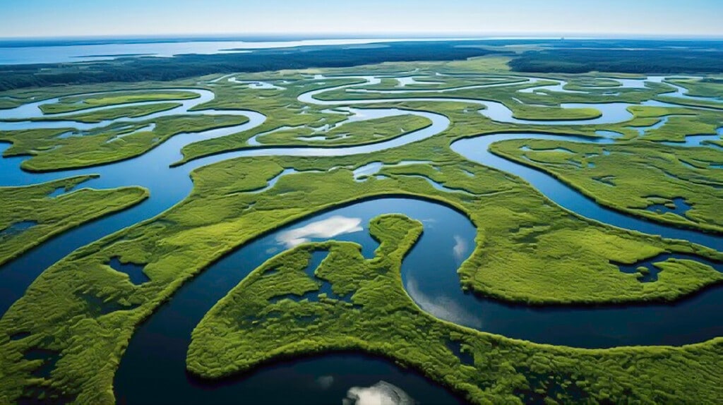 All rivers flow to the sea